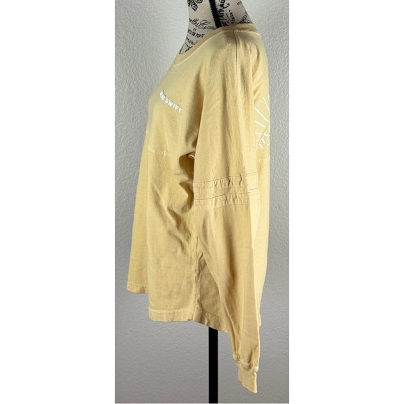 Taylor Swift It's Golden Like Daylight long sleeve spirit jersey dolman Small - Picture 3 of 12